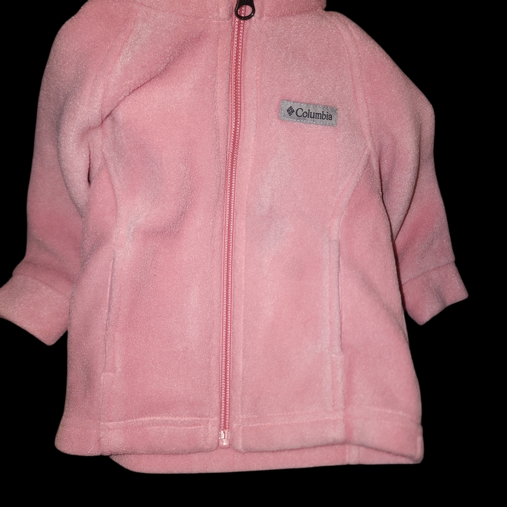 Columbia Pink Fleece Jacket - Picture 1 of 5